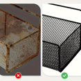 thumbnail image 5 of 1pc Large Storage Iron Basket With 2 Traceless Hooks - Wall-mounted Storage Basket,, 5 of 5