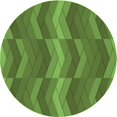 thumbnail image 1 of Ahgly Tapis d'Intérieur Lavable en Machine Rond Vert Algue, 5 Pieds Rond, 1 of 7