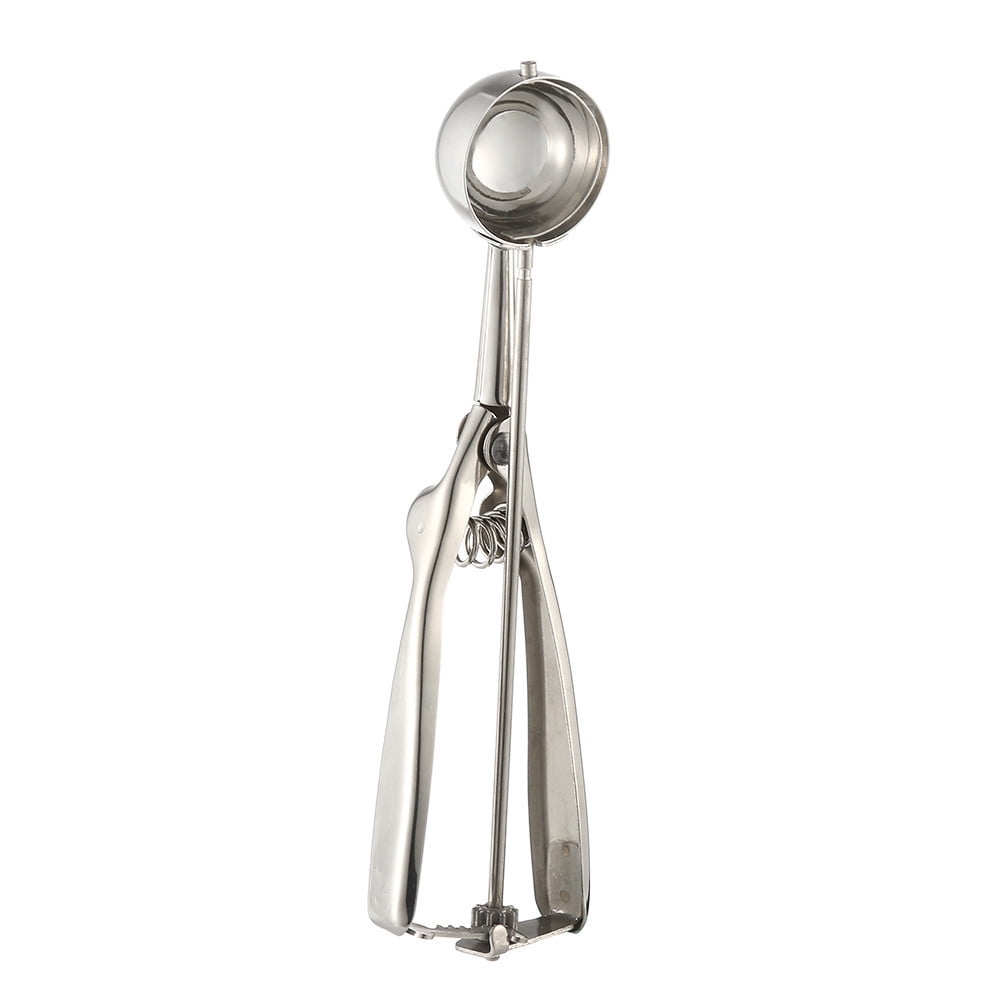 Dvkptbk Melon Ballers Ice Cream Spoon Stainless Steel Spring Handle Masher Scoop Kitchen Gadgets on Clearance