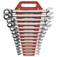 thumbnail image 1 of GEARWRENCH 13 Pc. 12 Point Reversible Ratcheting Combination SAE Wrench Set - 9509N, 1 of 2