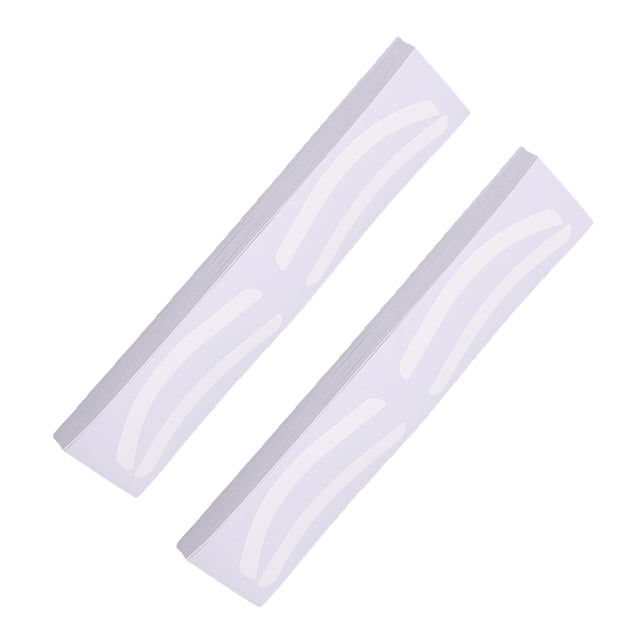 100 Sheet Eyebrow Stencil Stickers, Disposable Safe Hygienic Adhesive Brow Template for Perfect Shaping, with Easy Peel Off Design for All Face Shapes