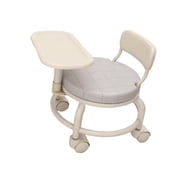 Baby Dining Chair with Dining Tray Multifunctional Household Childrens Chair Gray