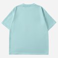 thumbnail image 4 of RKSTN Chemises pour Hommes Mode Décontractée Couleur Unie Col Rond T-Shirt Manches Courtes Chandail Respirant Blouse Tops, 4 of 4