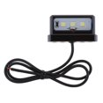 thumbnail image 1 of Miulika Motorcycle License Plate Holder Light Rear Tail Lamp for Z800 Black, 1 of 9