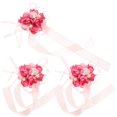 thumbnail image 4 of 3 Pcs Bracelets de Poignet Rustiques Vintage pour Mariage Bal Fête, 4 of 9