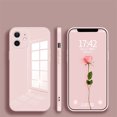 thumbnail image 5 of ziyahi Glass Back Phone Covers with Solid Color Full Rugged Bumper Anti-Slip Design for Iphone 7P/8P/7/8/XS Max/XR/X/XS, 5 of 5