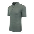 thumbnail image 3 of Adidas Polo de Performance pour Hommes, 2TG, Grey Three, 3 of 3