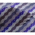 thumbnail image 5 of oneOone Viscose Chiffon Royal Blue Fabric Patchwork Craft Projects Decor Fabric Printed By The Yard 42 Inch Wide, 5 of 5