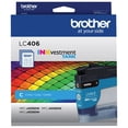 thumbnail image 2 of Brother Genuine LC406CS Standard-Yield Cyan Ink Cartridge, 2 of 4