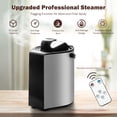 thumbnail image 4 of Patiojoy Portable Steam Sauna Spa Household Personal Sauna Tent with 9-Level Temperature &Timer Coffee, 4 of 5