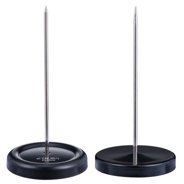 MasteelfCA 2 Pcs Porte-Mémos en Papier Porte-Reçus en Métal Porte-Factures de Bureau Tige à Pointe