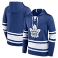 thumbnail image 2 of Men's Toronto Maple Leafs Puck Deep Lace-Up Pullover Hoodie - Blue, 2 of 3