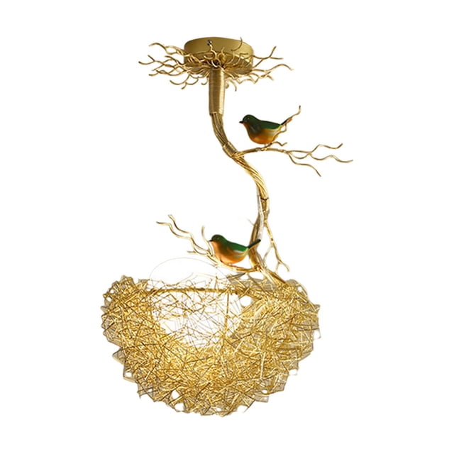 Birds Chandelier Home Decoration Pendant Light Ceiling Light Fixture LED Pendant 3 Color Light B