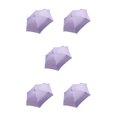 thumbnail image 3 of maskred Windproof And Rainproof Umbrella With Retractable Handle For Any Weather Condition Folding Sun Umbrellas Lifting purple 5Set, 3 of 6