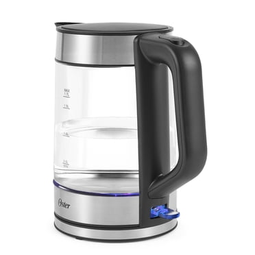 Oster Illuminating Glass Electric Kettle, 1.7 L