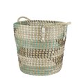 thumbnail image 5 of Northlight Natural Woven Seagrass Basket with Handles - 14", 5 of 5