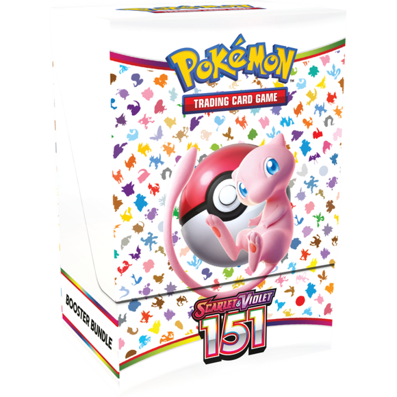 Pokémon Trading Card Games Scarlet & Violet 3.5 151 Booster Bundle