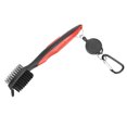 thumbnail image 2 of 8 Colors  Club Brush, Multifunctional  Club Cleaner, For  Shoes Enthusiasts For Golfers Red, 2 of 8