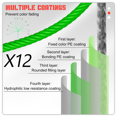 thumbnail image 4 of 12 Strands Braided Fishing Line 100m/300m PE Line 5Color Max Drag 80lb Multifilament Fishing Line Smooth for Fishing Gray 100m-0.37mm-70lb, 4 of 6