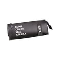 thumbnail image 2 of Large Makeup Bag 12 in x 8 in x 4 in Transparent PVC Pencil Case for Students Teachers with Leather Trim and Zipper Closure, 2 of 2