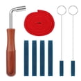 thumbnail image 1 of Abody Professionnel Piano Tuning Kit Tuning Clé Marteau Tempérament Bande Muet Kit Piano DIY Fixation Ensemble, 1 of 7