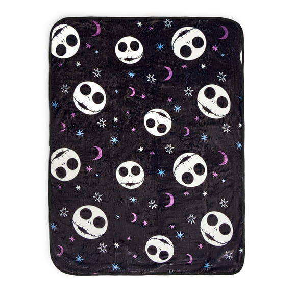 The Nightmare Before Christmas Kids Silk Touch Fleece Throw, 100% Polyester