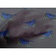thumbnail image 4 of oneOone Cotton Poplin Fabric Branch & Bird Block Print Fabric BTY 42 Inch Wide, 4 of 4