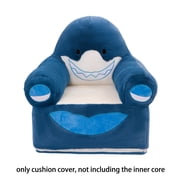 WIFKLSIIPG Folding Children's Sofa Backrest Armchair 2 in 1 Folding Children's Sofa Cute Cartoon Lazy Sofa Chairs Comfy Foldable Couch & Reading Chair Without Padding or Padding Core