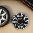 thumbnail image 4 of unbranded Car Wheel Hub Covers Wheel Hub Cover 16 Inch Round Black Enhanced PP City Driving 1Set, 4 of 6