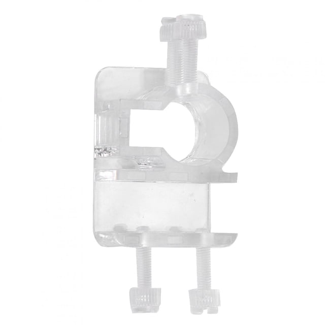 FLAMEEN Aquarium Water Pipe Fixation Clamp, Water Pipe Fixation Clamp, Single Hole For Fish Tank