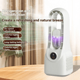 thumbnail image 3 of Ventilateur USB 3000mah Refroidisseur d'Air Humidificateur Portable Ventilateur de Bureau Voiture Ventilateur Sans Pales, 3 of 7