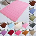 thumbnail image 1 of Wzzjkit Memory Foam Bathroom Rugs, Soft Comfortable Bath Mat Non-Slip Kitchen Rugs for Bedroom Floor Shower Rug Decor Thick Dry Quickly Absorbent Water Bathroom Mat, 1 of 4