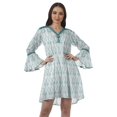 thumbnail image 1 of Moomaya Robes de Plage Imprimées Femmes Robe Aguichant Robes Mini Brodées pour Femmes, 1 of 4