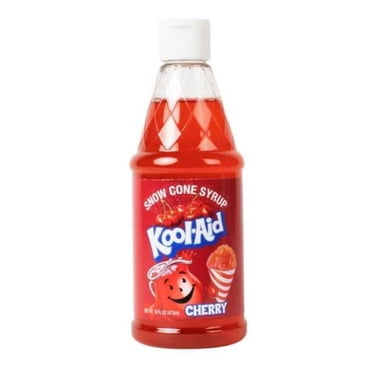 Kool-Aid 16-oz Snow Cone Syrup, Cherry - 16oz Bottle