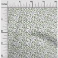 thumbnail image 2 of oneOone Polyester Spandex Green Fabric Floral Craft Projects Decor Fabric Printed By The Yard 56 Inch Wide, 2 of 4