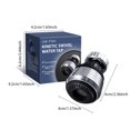 thumbnail image 3 of Boovnll Kitchen Gadgets, Movable Kitchen Faucet Aerator Rotatable Faucet Sprayer Head Replacement Tap Booster Shower and Water Saving Faucet for Kitchen, Home and Kitchen, 3 of 9