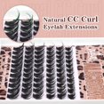 thumbnail image 3 of HSHDLDF Lash Clusters 66Pcs Eyelash Extension Natural Wispy DIY Lash Extension Asian Eyelash Clusters 10-16MM Fluffy Eyelashes Extensions ALICROWN, 3 of 7