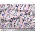 thumbnail image 3 of Soimoi Poly Georgette Fabric Women & Camera Fashion Print Sewing Fabric Yard 42 Inch Wide, 3 of 3