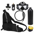 thumbnail image 3 of Octpeak 1L Réservoir d'Oxygène de Plongée, 1L Réservoir d'Oxygène de Plongée Ensemble Portable Kit de Respiration Sous-Marine Équipement de Réservoir de Plongée, Kit de Respiration de Plongée, 3 of 8