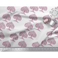 thumbnail image 3 of Soimoi Polyester Crepe Fabric Tree Block Fabric Prints by Yard 42 Inch Wide, 3 of 3