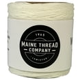 thumbnail image 1 of Maine Thread 0.035" Waxed Poly Cord 3 Ply - White, 1 of 3