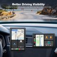 thumbnail image 2 of 8 Inch Wireless Carplay Screen for Car, Android Auto Portable Car Radio, Horizontal and Vertical Screen, Navigation, 2 of 8
