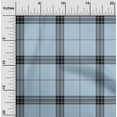 thumbnail image 1 of oneOone Viscose Jersey Fabric Tartan Check Print Sewing Fabric BTY 60 Inch Wide, 1 of 4