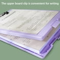 thumbnail image 3 of Yhmxh Office Supplies,School Supplies,Back To School Supplies Folder Writing Pad,Test Paper Storage Box,Multifunctional File Box,Writing Clamp Board,Office Supplies A4 Board Clamp Writing Splint, 3 of 4