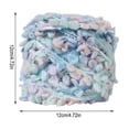 thumbnail image 2 of Hand Spun Art Yarn 100g/roll Hand Blended Bright Colors Suitable For Hand Knitting Scarves Hats Bags, 2 of 2