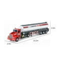 thumbnail image 4 of LSLJS Simulation à Rétrofriction Alliage avant Grands Transporteurs Camion-Citerne Camion d'Ingénierie Modèle de Camion Jouet pour Enfants Cadeau, Jouets pour Enfants, 4 of 4