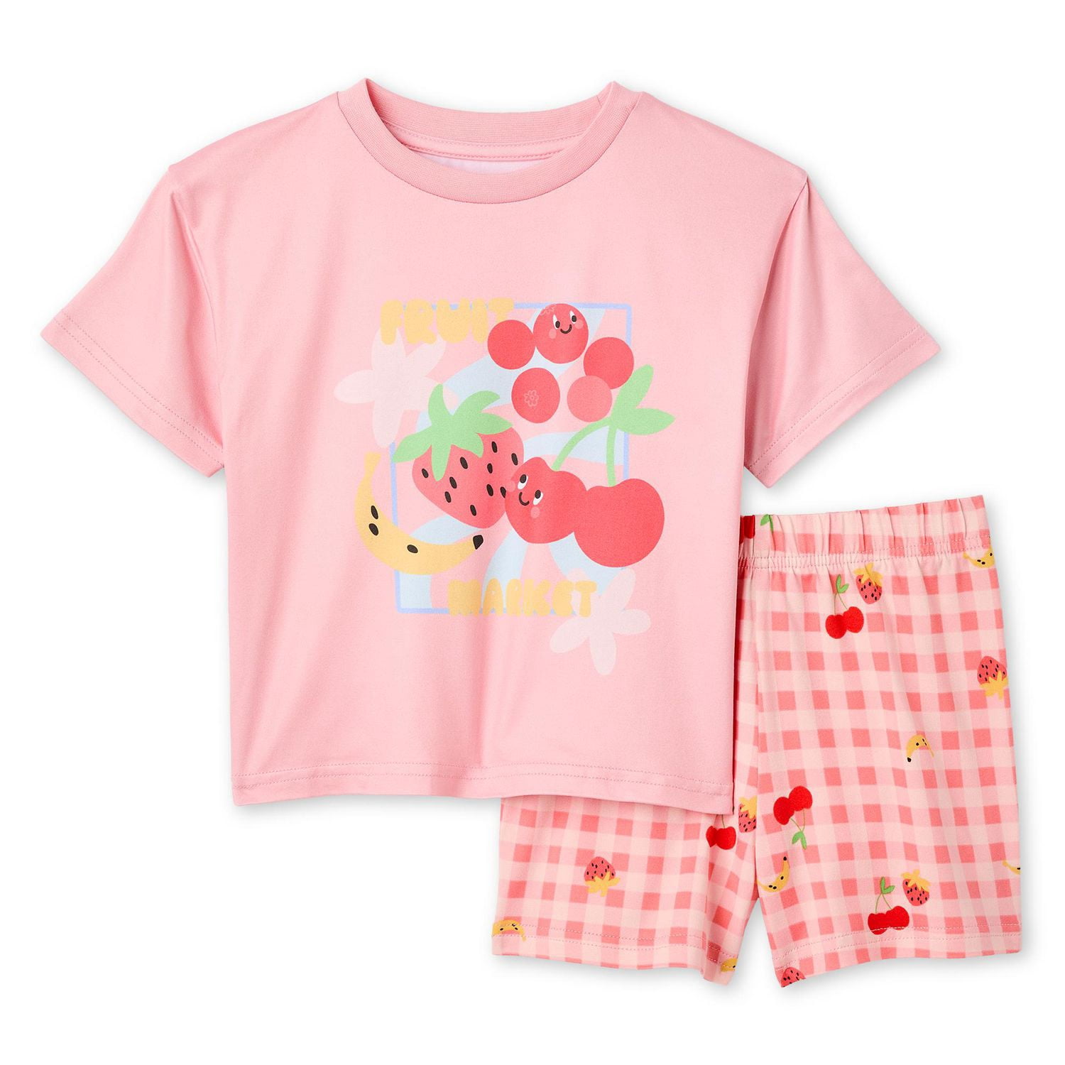 George Toddler Girls' Two Piece Short Pajama Set
