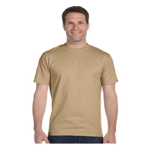 Hanes Lay-Flat Tag-Free Crewneck Beefy T-Shirt, Style 5180