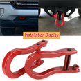 thumbnail image 2 of Miulika 2x Car Tow Hooks Fits for 1500 LD 2019 Replacement Parts, 2 of 8