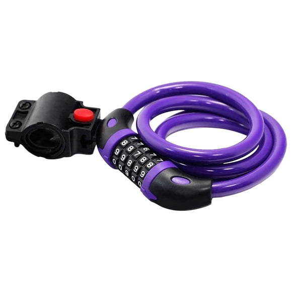 tumgatte Bike Lock Cable Combination Bike Lock 5 Digit Resettable Bicycle Cable Lock For Road Mountain Bike Motorcycle Scooters Summer Savings